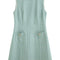 Plaid A-Line Summer Dress