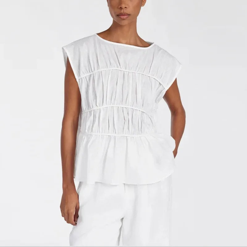 Fold Top Pants Set