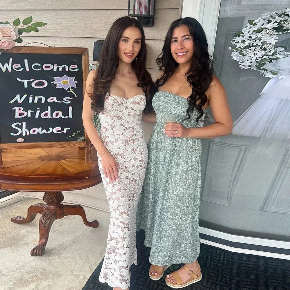 Elegant Lace-Up Maxi Dress