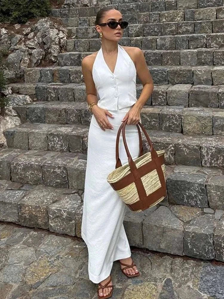 Halter Vest Skirt