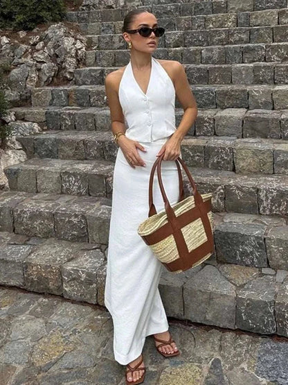 Halter Vest Skirt