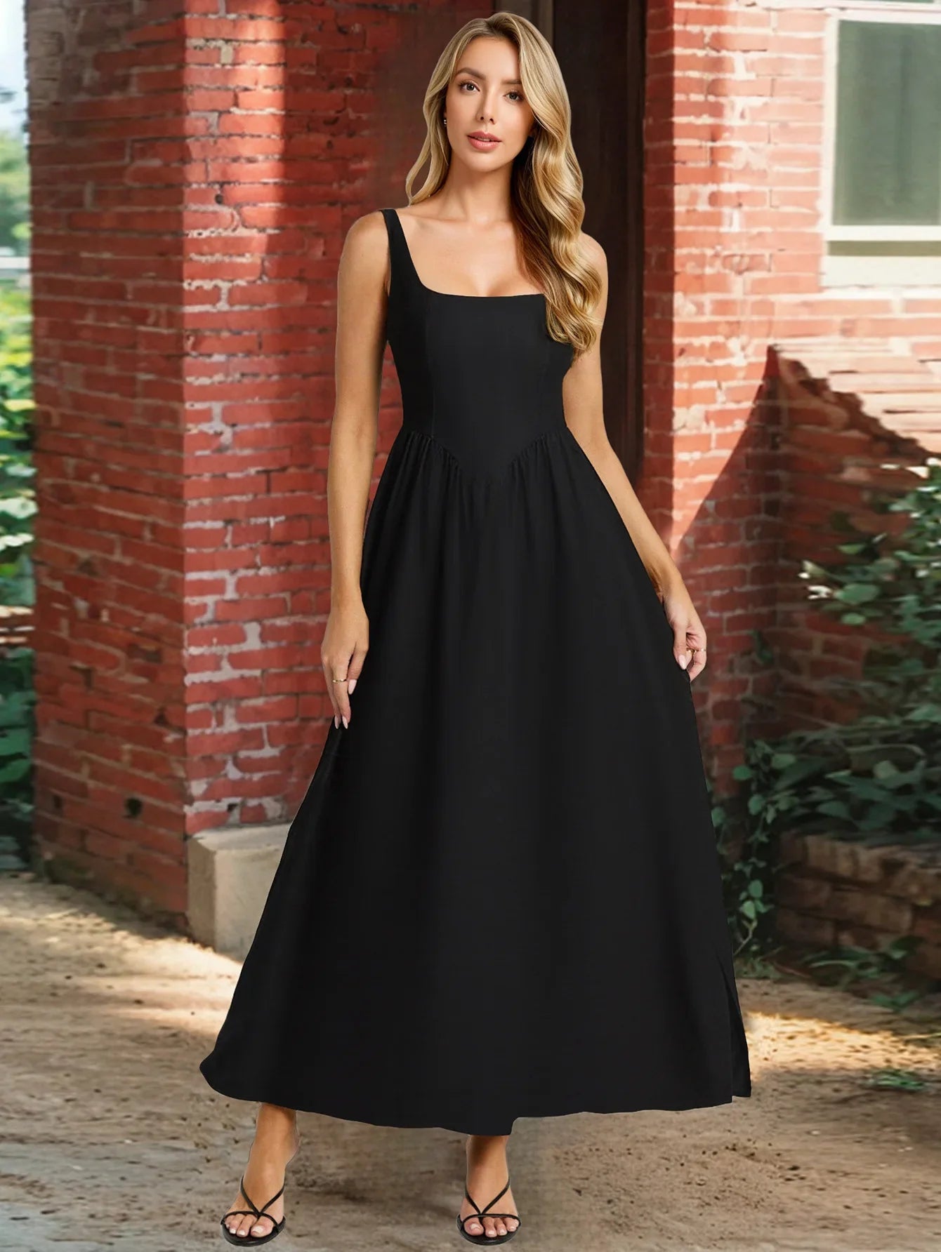 Square Neck Sundress