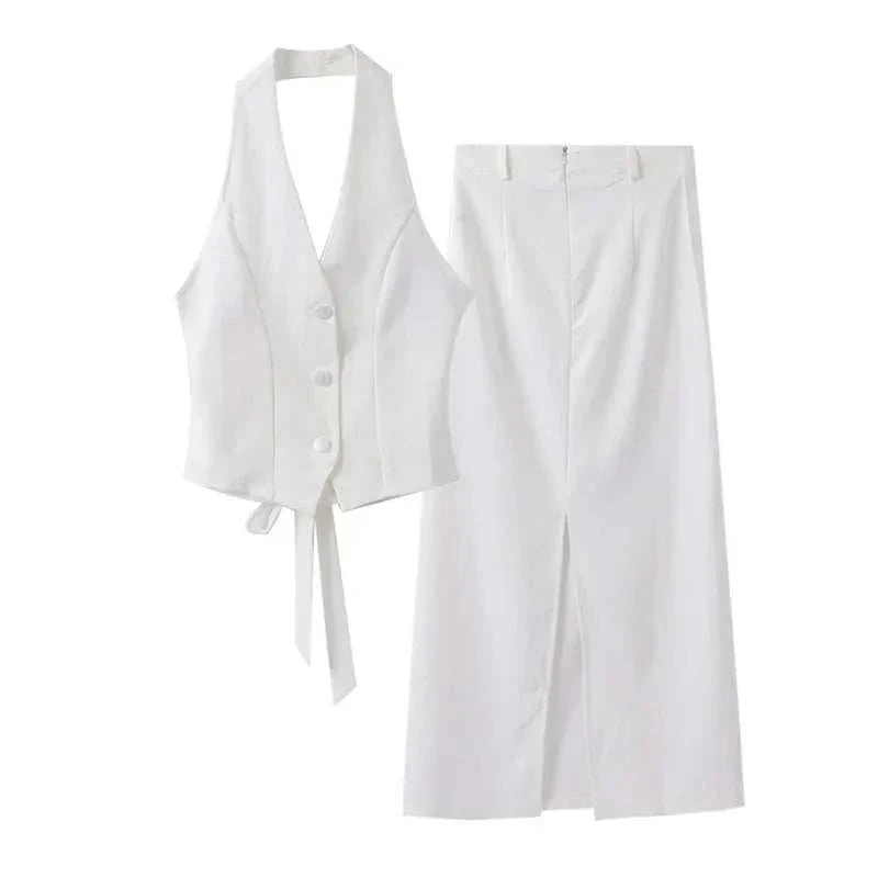 Halter Vest Skirt