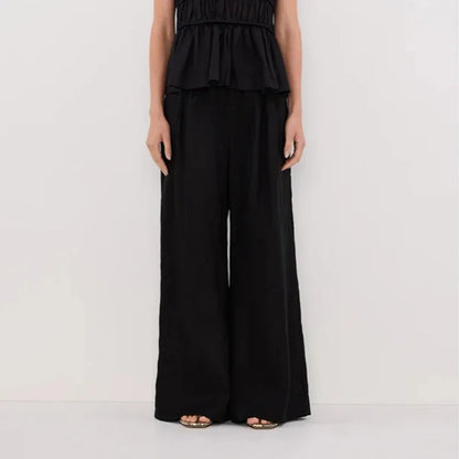 Fold Top Pants Set