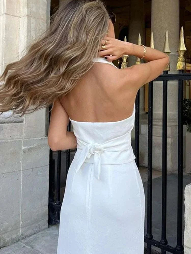 Halter Vest Skirt