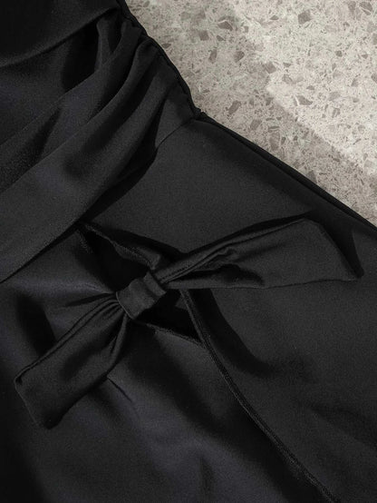 Black Skirt Swimsuit