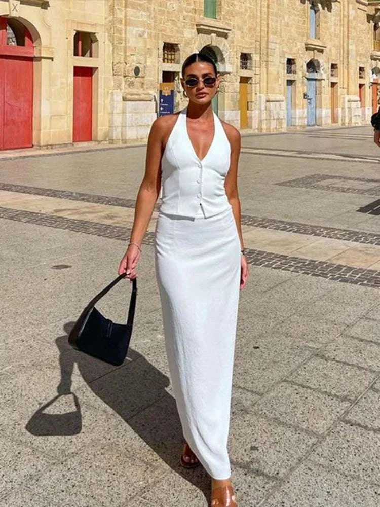 Halter Vest Skirt