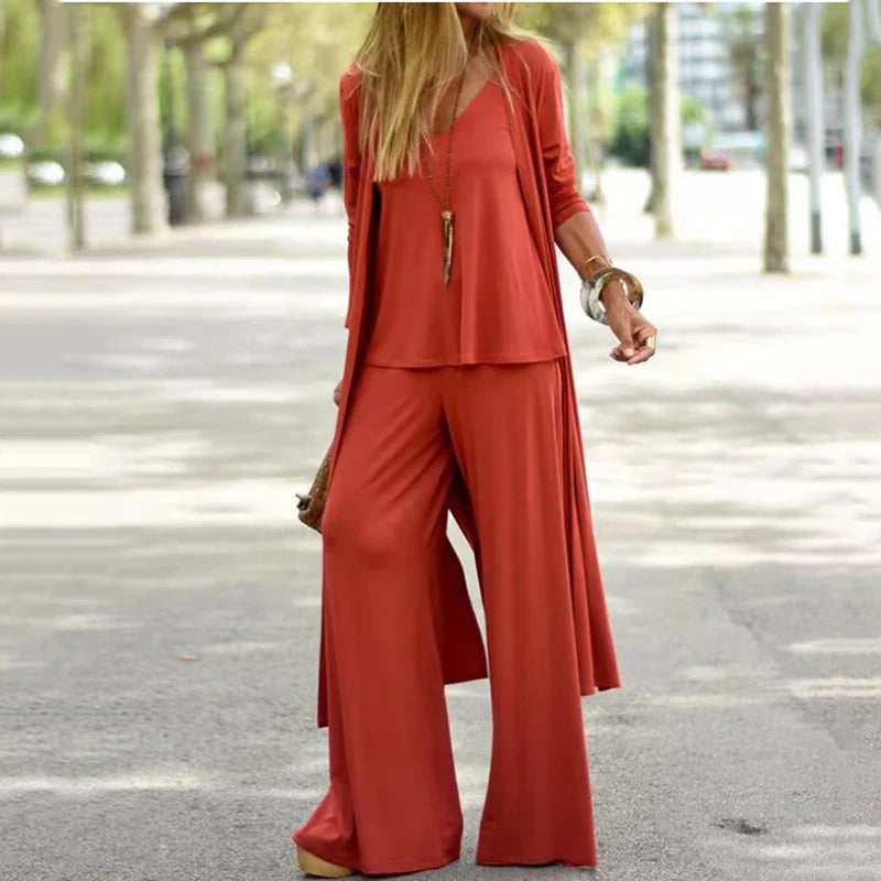 Three Piece Cardigan Set