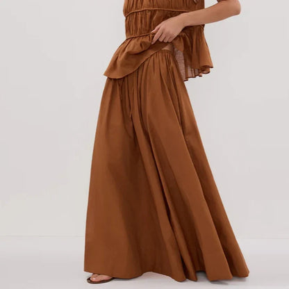 Fold Top Pants Set